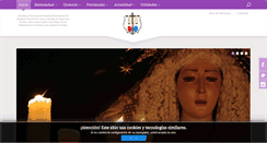 Desktop Screenshot of hermandaddelosdolores.org